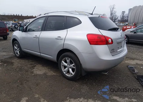 2008 Nissan Rogue Sl из США, поврежденный, VIN JN8AS58V58W130803